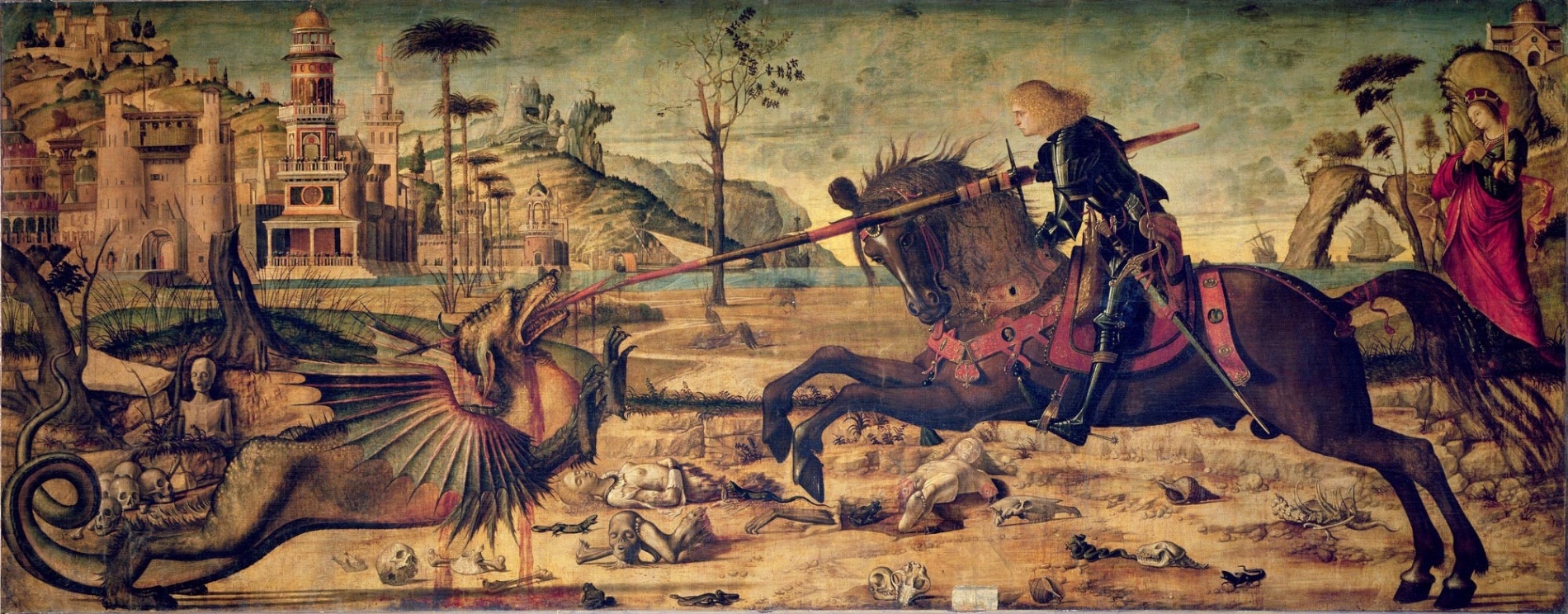 Vittore Carpaccio: St. George and the Dragon, 1502.